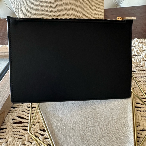 Tom Ford Leather Pouch - Black - New. 8 1/2” x 5 1/2” - Picture 2 of 4